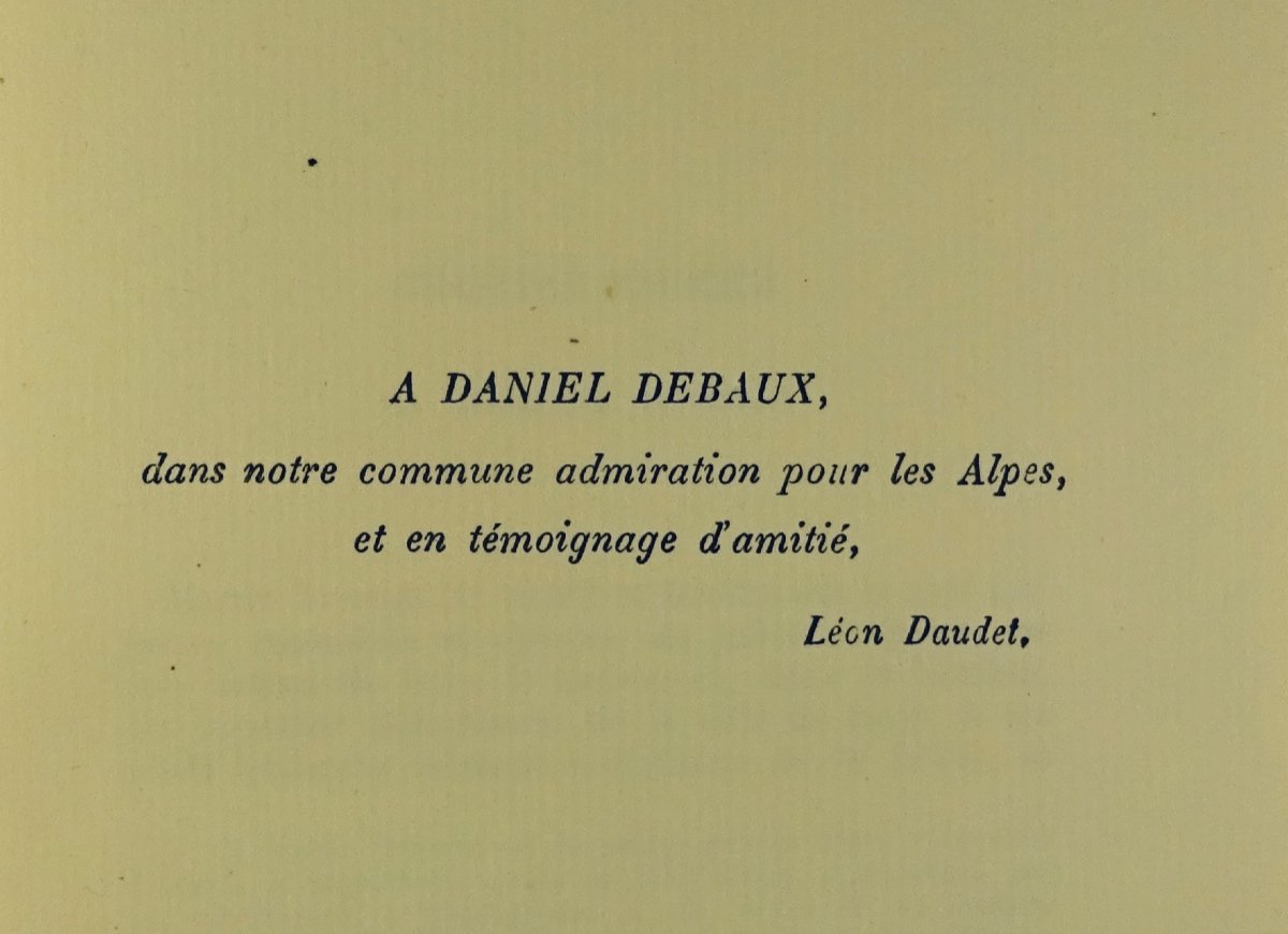 Daudet (leon) - The Blood Of The Night. Flammarion, 1926. Sent By The Author.-photo-2