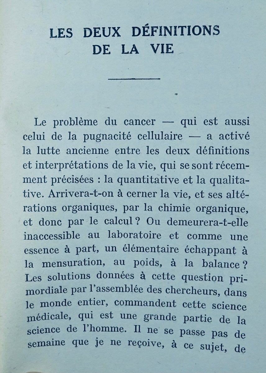 DAUDET - Les Rythmes De l'Homme. Cancer Et Malaises. Grasset, 1930. Bel Envoi De l'Auteur.-photo-5