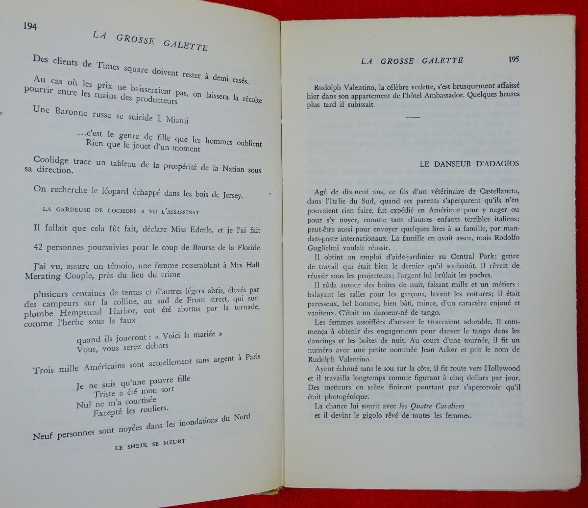 Dos Passos - The Big Cake. Gallimard, 1946. First Edition.-photo-6
