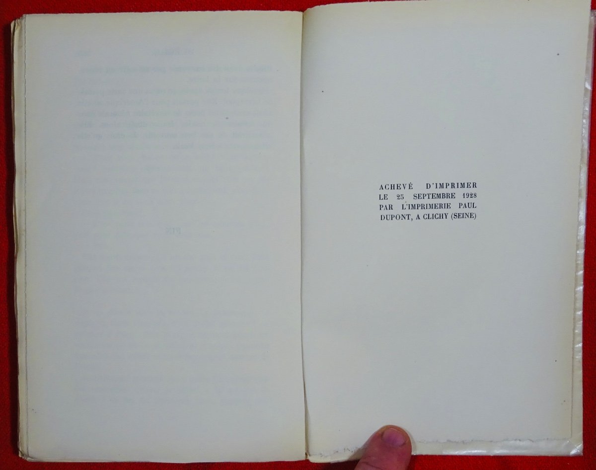 DRIEU LA ROCHELLE (Pierre) - Blèche. Paris, Gallimard, 1928. Édition originale.-photo-3