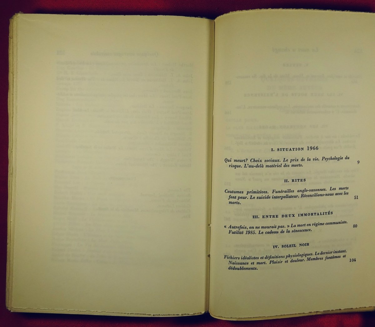 FABRE-LUCE - La Mort a changé. Gallimard, 1966. Édition originale.-photo-1