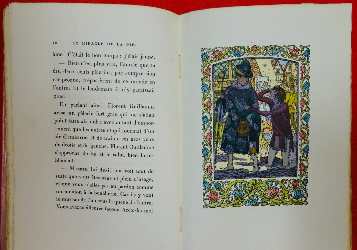 FRANCE - Le Miracle de la pie. Ferroud, 1921. Illustré par Maurice LALAU.-photo-3