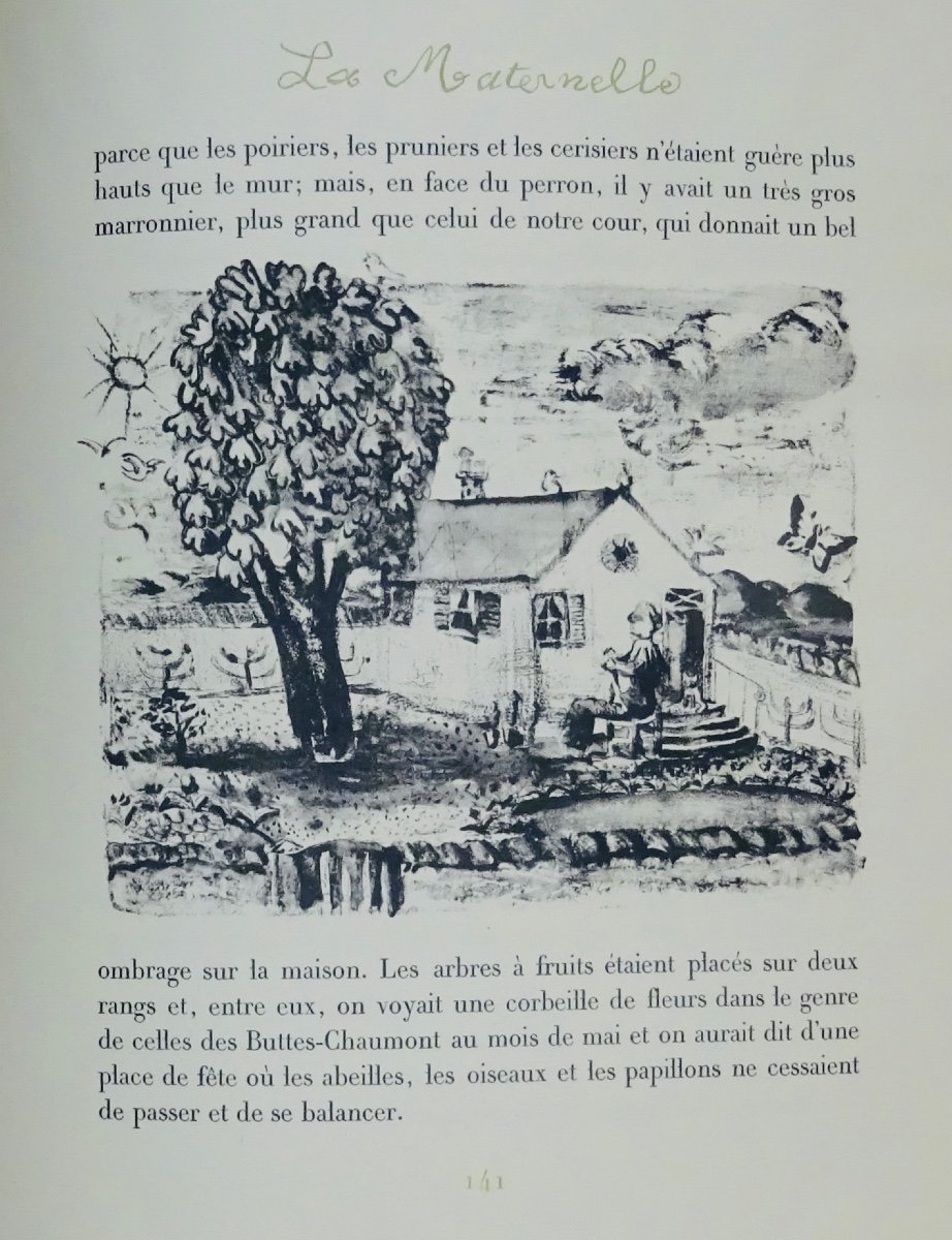 FrapiÉ - Kindergarten. French Literary Editions, 1946. Lithographs By Wehlrin.-photo-7