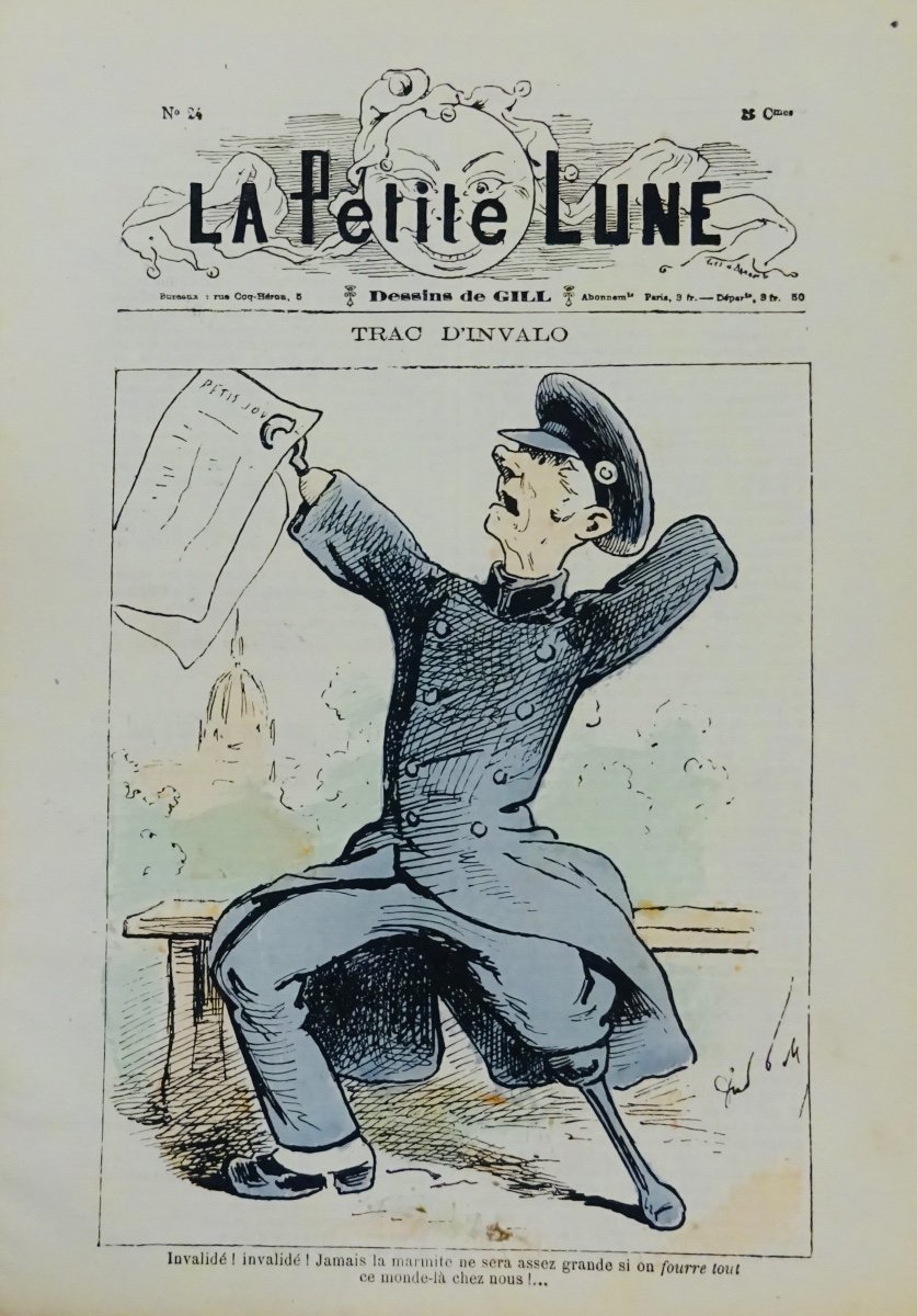 Gill (andré) - The Little Moon Years 1878-1879. Paris, At The Review Office, 1879.-photo-5