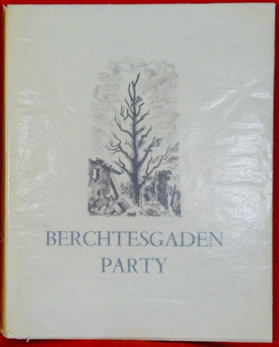 Hamburg - Berchtesgaden Party. Chez l'Auteur, 1947. Illustrated By The Author With A Drawing.-photo-4