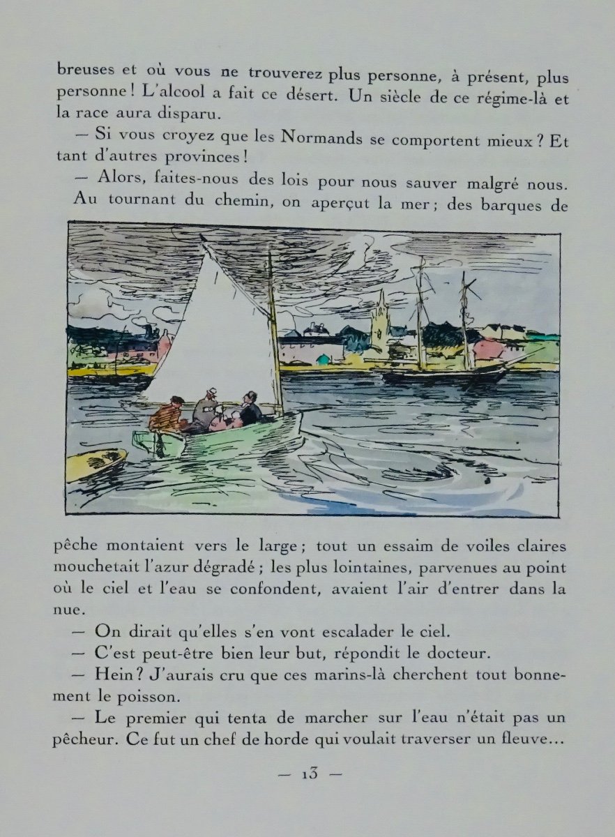 Haraucourt - The Poison. Editions René Kieffer, 1920. Illustrated By Lucien Simon.-photo-3