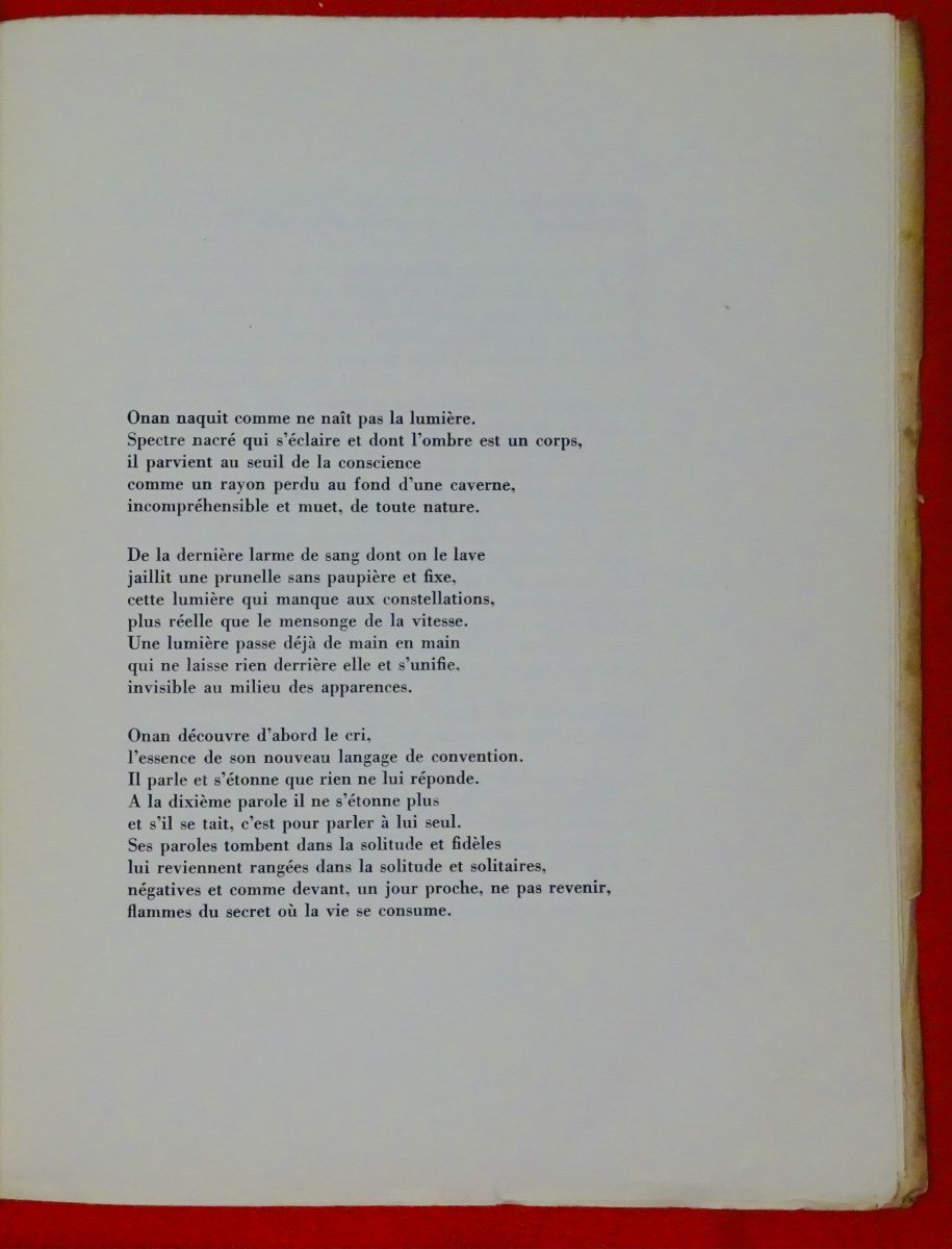 Hugnet (george) - Onan. Paris, Editions Surréalistes, 1934. Original Edition.-photo-1