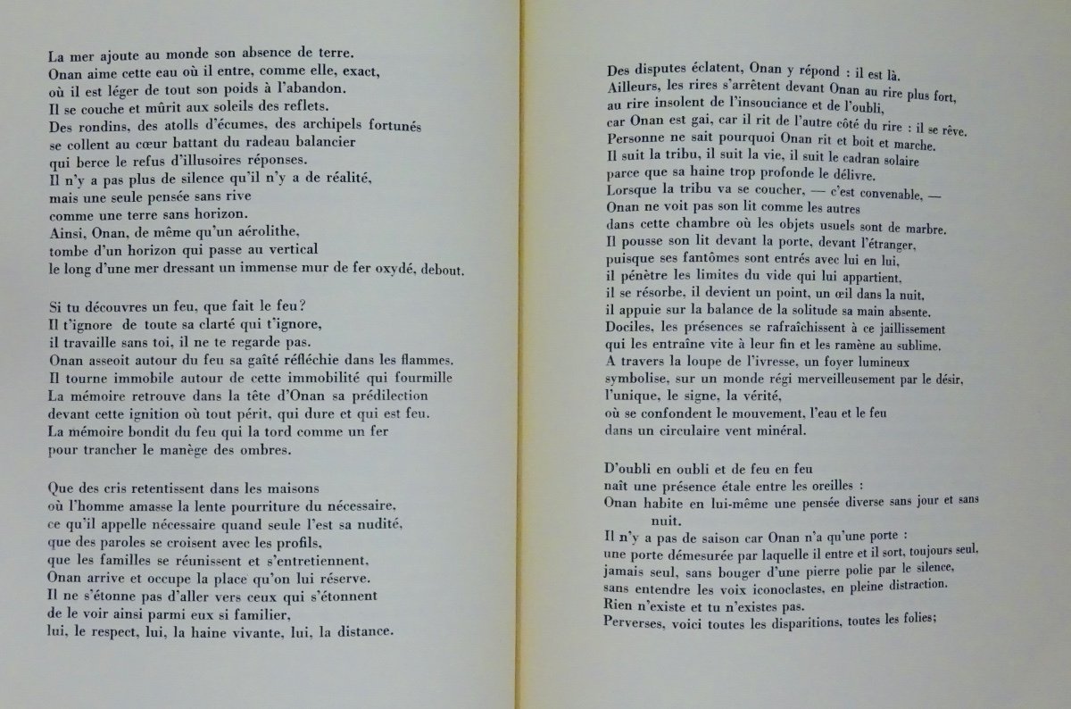 Hugnet (george) - Onan. Paris, Editions Surréalistes, 1934. Original Edition.-photo-5