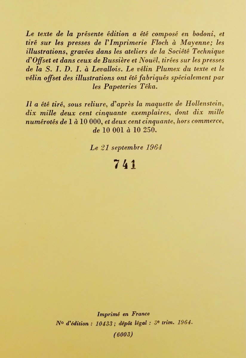 KESSEL (Joseph) - Romans. Gallimard, 1964, cartonnage de Paul BONET, illustré.-photo-8
