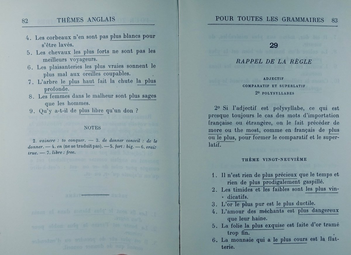 MallarmÉ - English Themes For All Grammars. Gallimard, 1937. First Edition.-photo-6