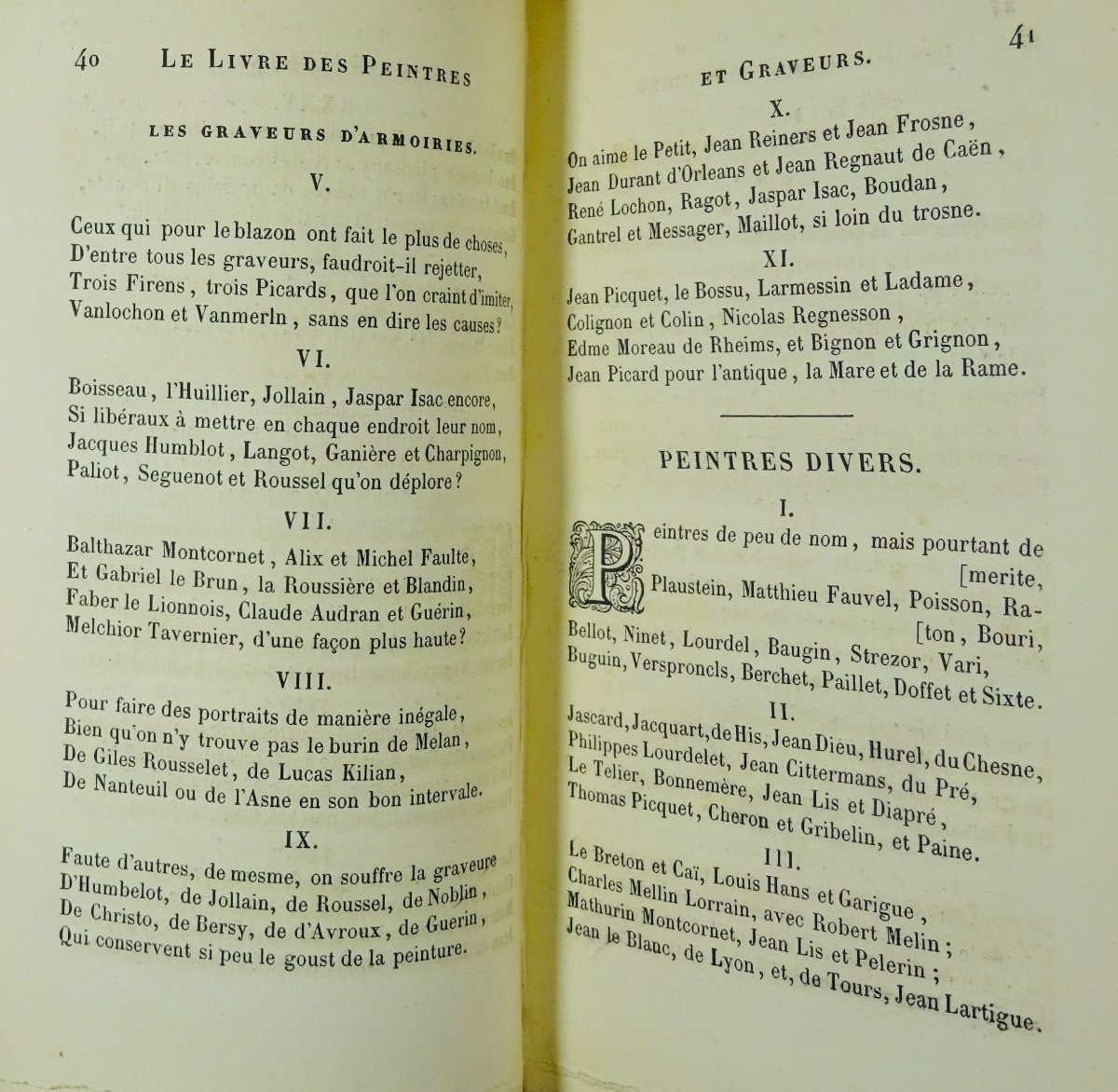 MAROLLES et VILLELOIN - Le Livre des peintres et graveurs. Chez P. Jannet, 1855.-photo-4