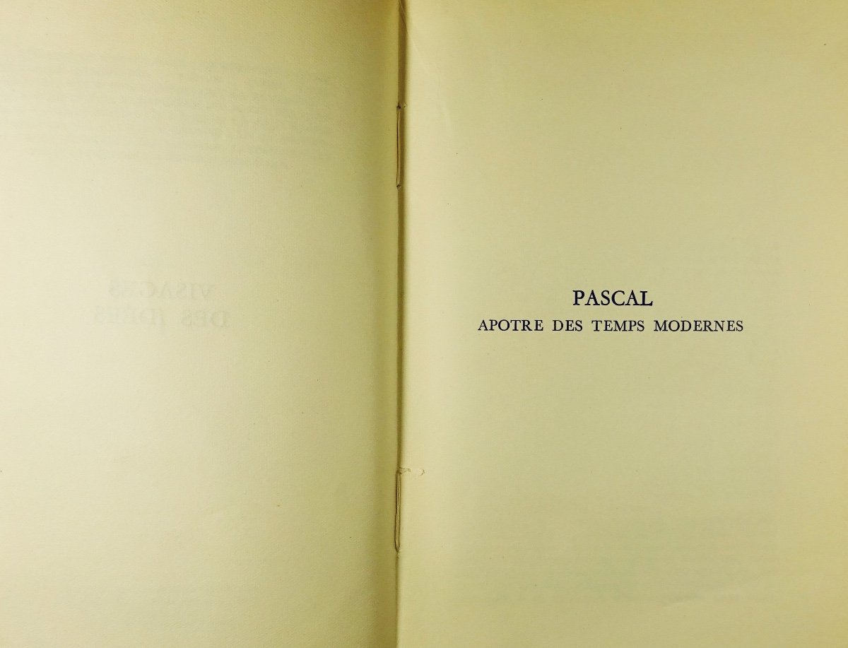 MASSIS - Visages des idées. Thèmes et discussions. Grasset, 1958. Éditions originale.-photo-8