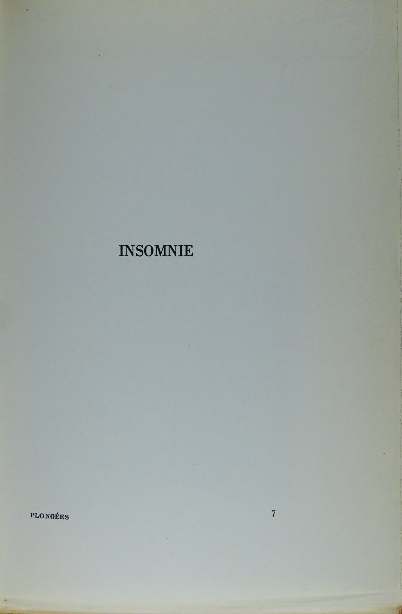 MAURIAC (François) - Plongées. Grasset, 1938. Exemplaire sur vélin pur fil.-photo-3