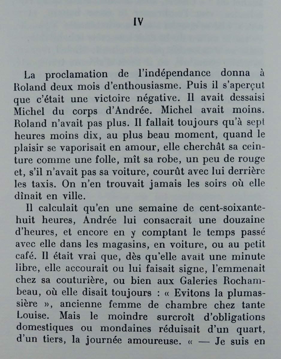 Maurice (martin) - Love, Unknown Land. Gallimard, 1928. First Edition.-photo-4