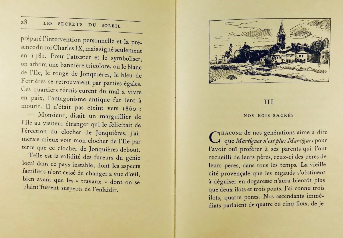 Maurras - The Secrets Of The Sun. Paris, A La Cité Des Livres, 1929. Illustrated By Gernez.-photo-4