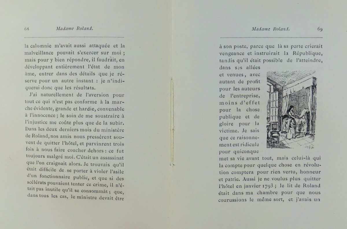 Rolland - Memories Of The Revolution. His Detention At The Abbey And At Sainte Pélagie In 1793.-photo-4