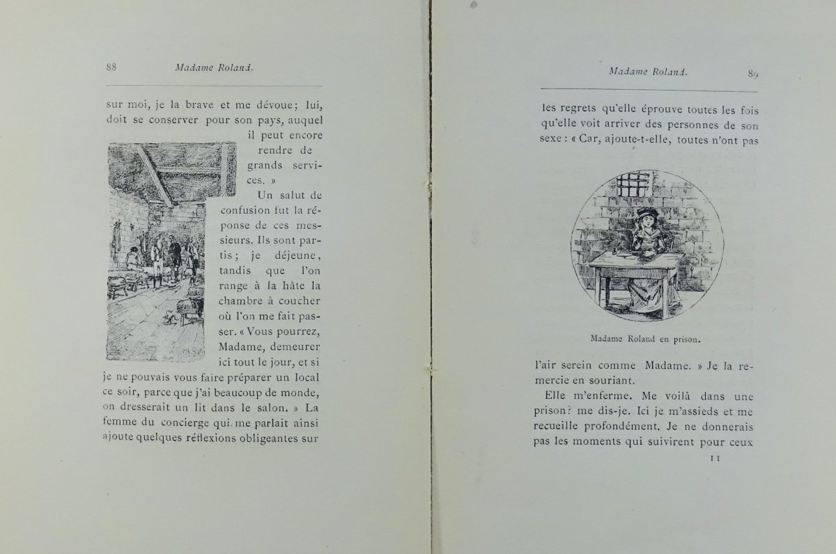 ROLLAND - Souvenirs de la Révolution. Sa détention à l'abbaye et à Sainte Pélagie en 1793.-photo-6