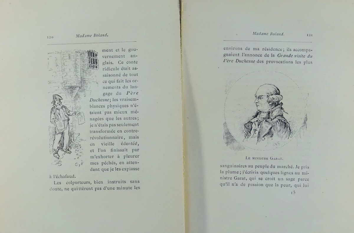 Rolland - Memories Of The Revolution. His Detention At The Abbey And At Sainte Pélagie In 1793.-photo-7