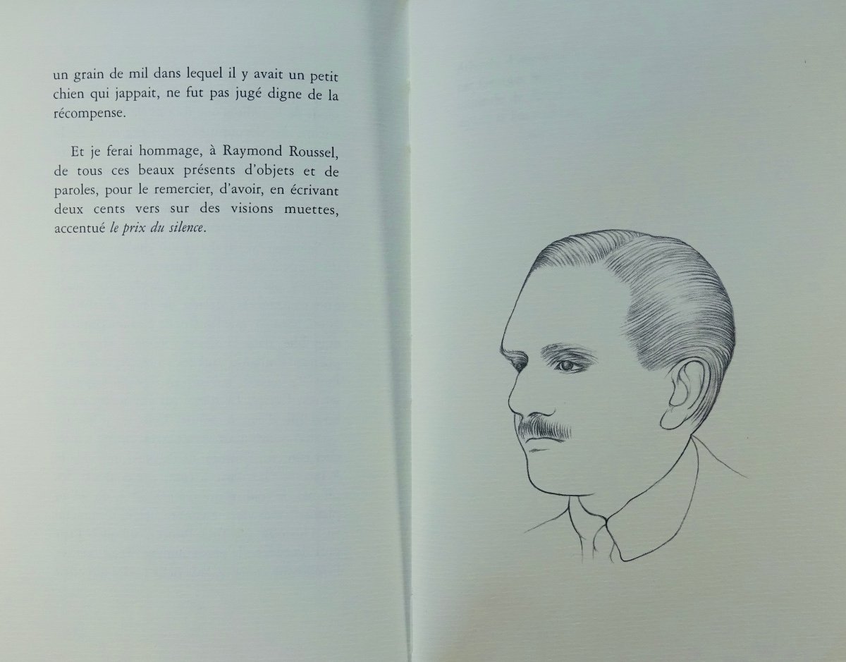 Montesquiou - Raymond Roussel, A Difficult Author. Fata Morgana, 1999. Illustrated By Lagarde.-photo-4