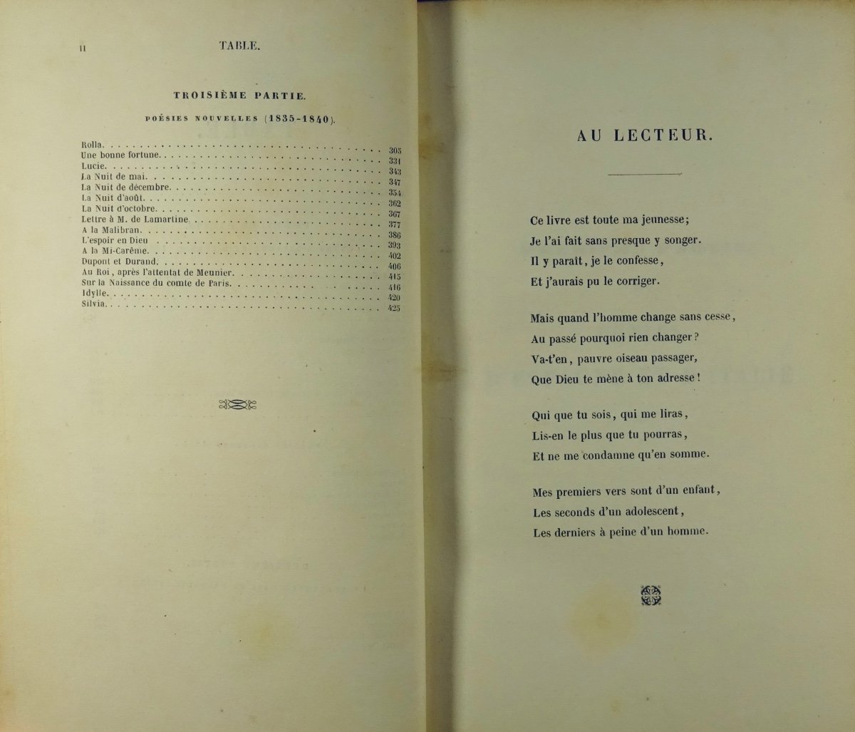 MUSSET (Alfred de) - Poésies complètes. Charpentier, 1840. Édition originale.-photo-4