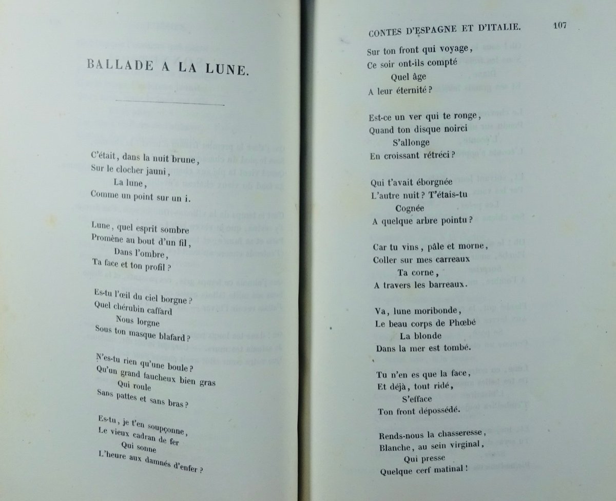 MUSSET (Alfred de) - Poésies complètes. Charpentier, 1840. Édition originale.-photo-7