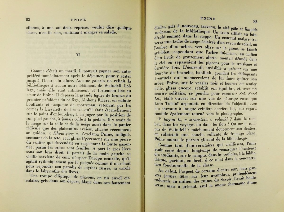 NABOKOV (Vladimir) - Pnine. Paris, Gallimard, 1962. Édition originale.-photo-6