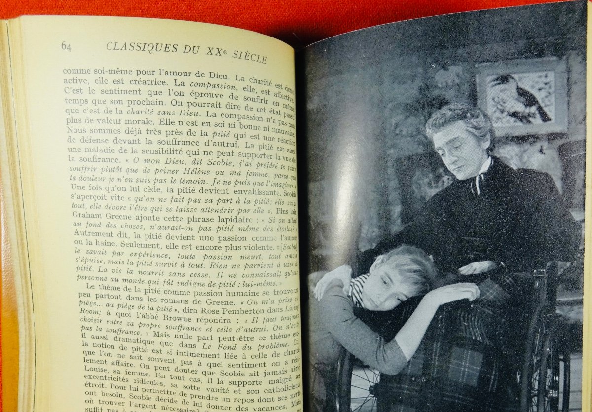 PANGE (Victor de) - Graham Greene. Editions Universitaires, 1955. Reliure mosaïquée.-photo-2