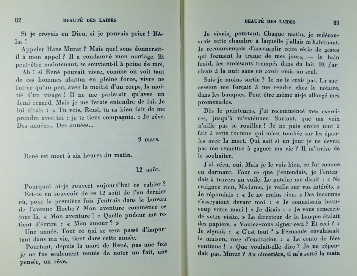 PLISNIER (Charles) - Beauté des laides. Éditions Corréa, 1951. Édition originale.-photo-5