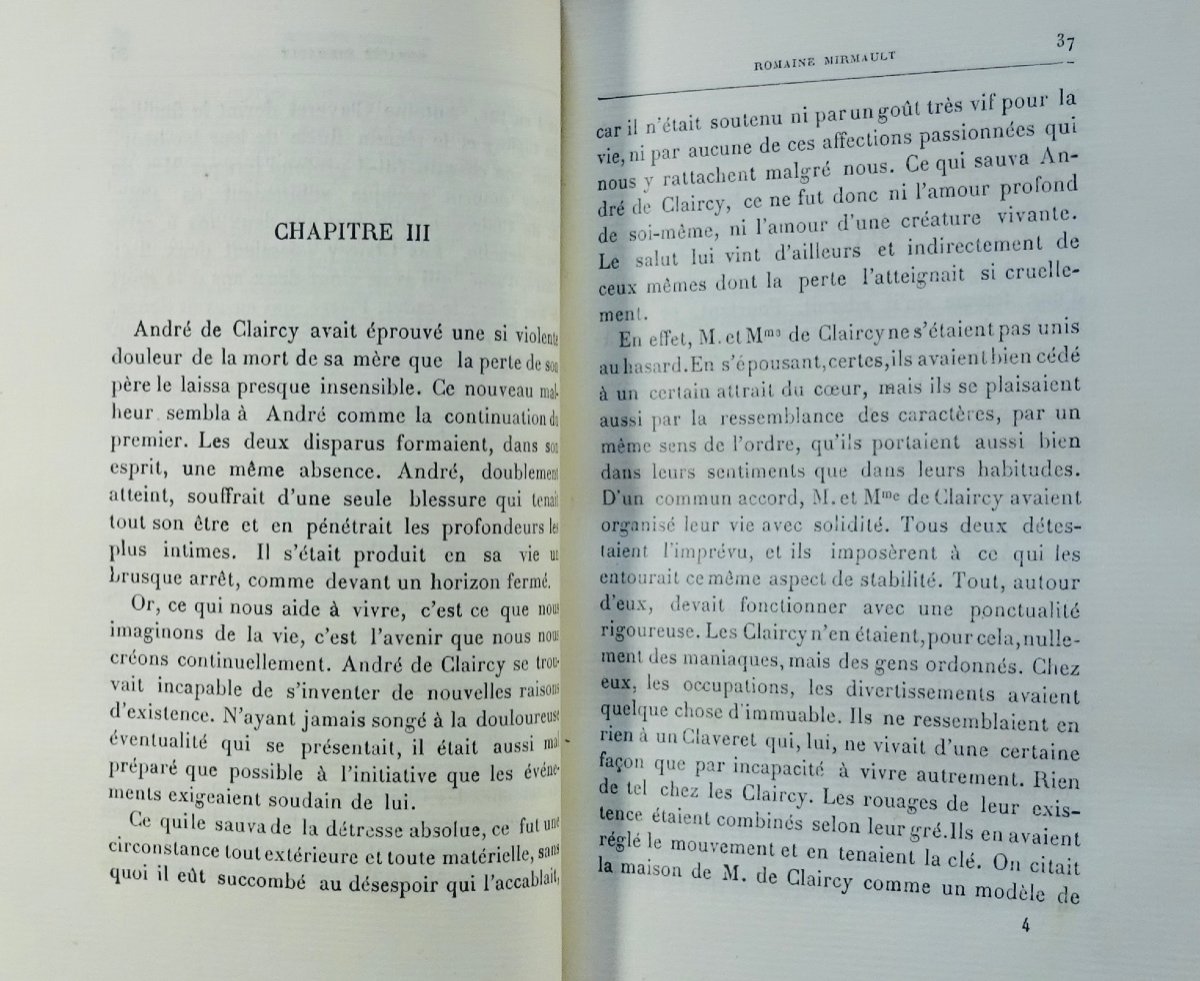 RÉGNIER (Henri de) - Romaine Mirmault. Paris, Mercure de France, 1914. Édition originale.-photo-1