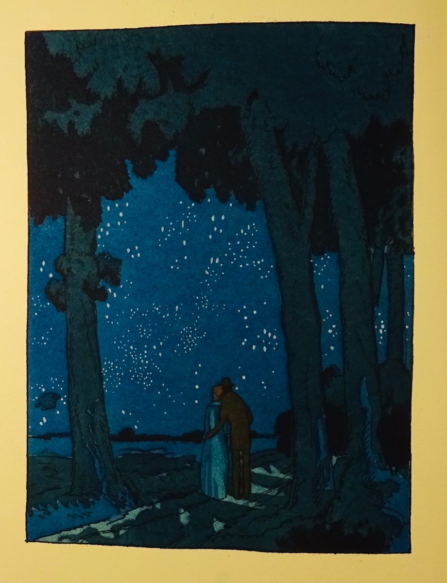 Regnier - The Midnight Wedding. André Plique & Cie, 1926. Illustrated By Sylvain Sauvage.-photo-3