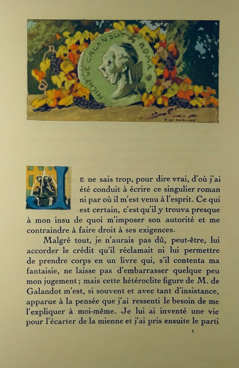 RÉGNIER (Henri de) - La Double maîtresse. Paris, L. Carteret, 1939. Illustré par MARLIAVE.-photo-3