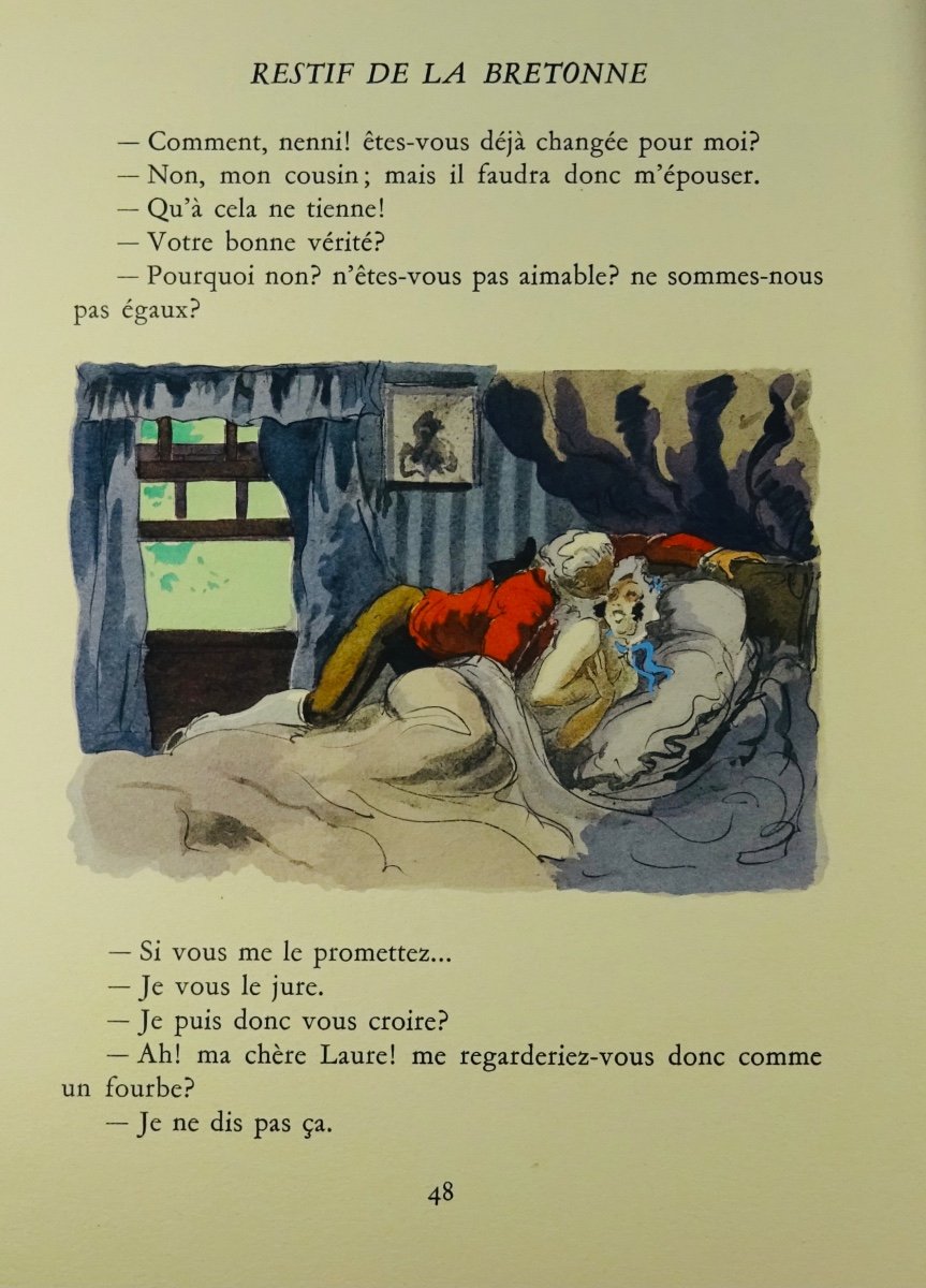 RÉGNIER (Henri de) - La Double maîtresse. Paris, L. Carteret, 1939. Illustré par MARLIAVE.-photo-3