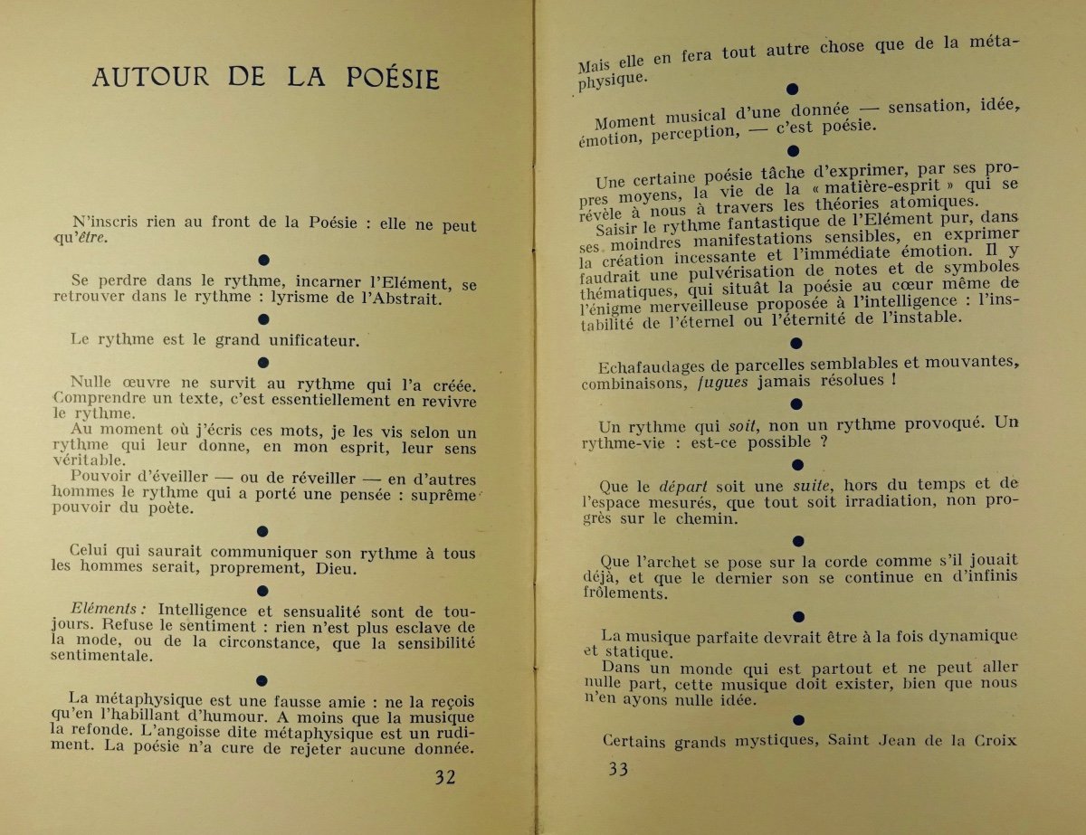 REVUE LITTÉRAIRE - Poésie 40. Ancienne revue des poètes-casqués. Paris, Seghers, 1940.-photo-6