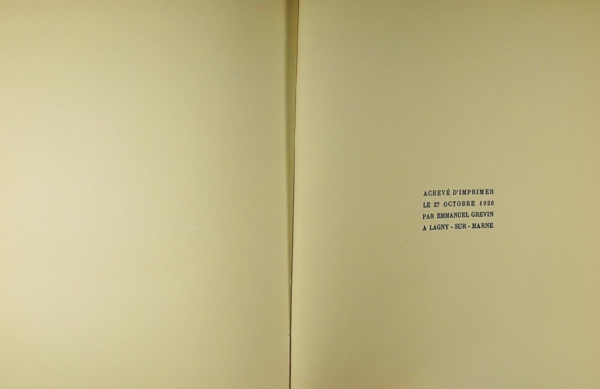 ROMAINS (Jules) - Le Dictateur. Démétrios. Gallimard, 1926. Édition originale.-photo-4