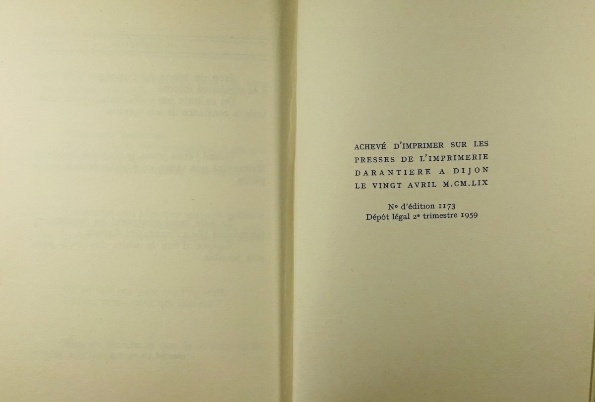 ROSTAND (Jean) - Carnet d'un biologiste. Stock, 1959. Envoi de l'auteur.-photo-8