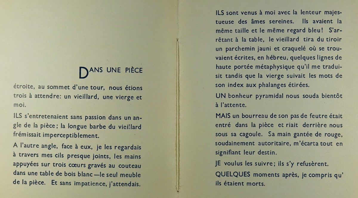 SABLON-FAVIER (R. de) - Triangles. G.L.M., 1934. Exemplaire sur beau papier.-photo-2