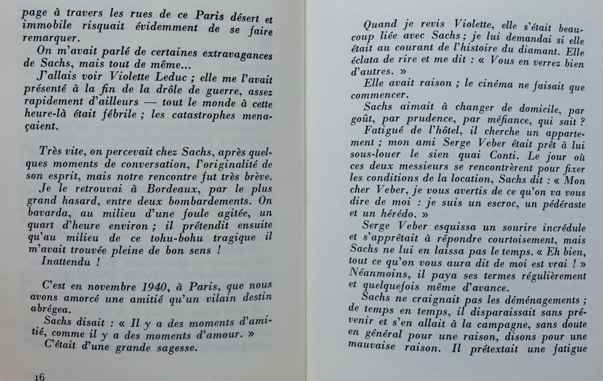 Sachs (mauritius) - Letters. Le Bélier, 1968, Numbered Copy.-photo-5