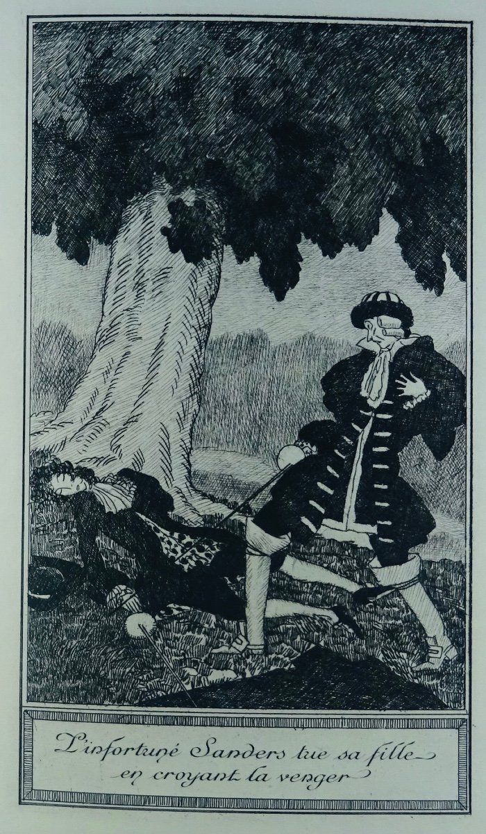 SADE (D.A.F.) - Ernestine. Au Cabinet du Livre, Jean Fort, 1926. Illustré par Sylvain SAUVAGE.-photo-6