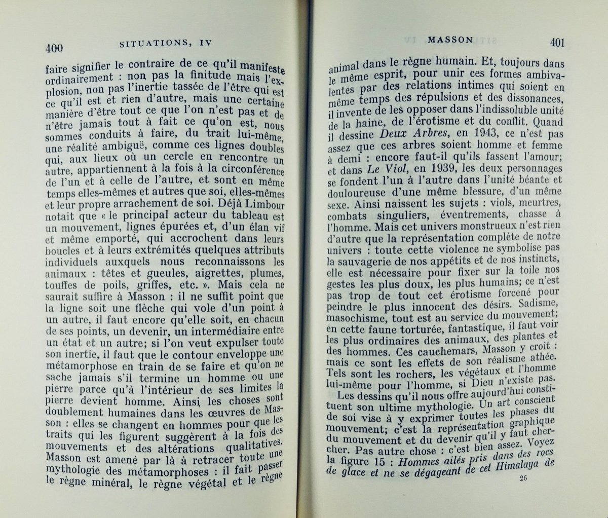 SARTRE (Jean-Paul) - Situations, IV. Portraits. Gallimard, 1964. Édition originale. -photo-7