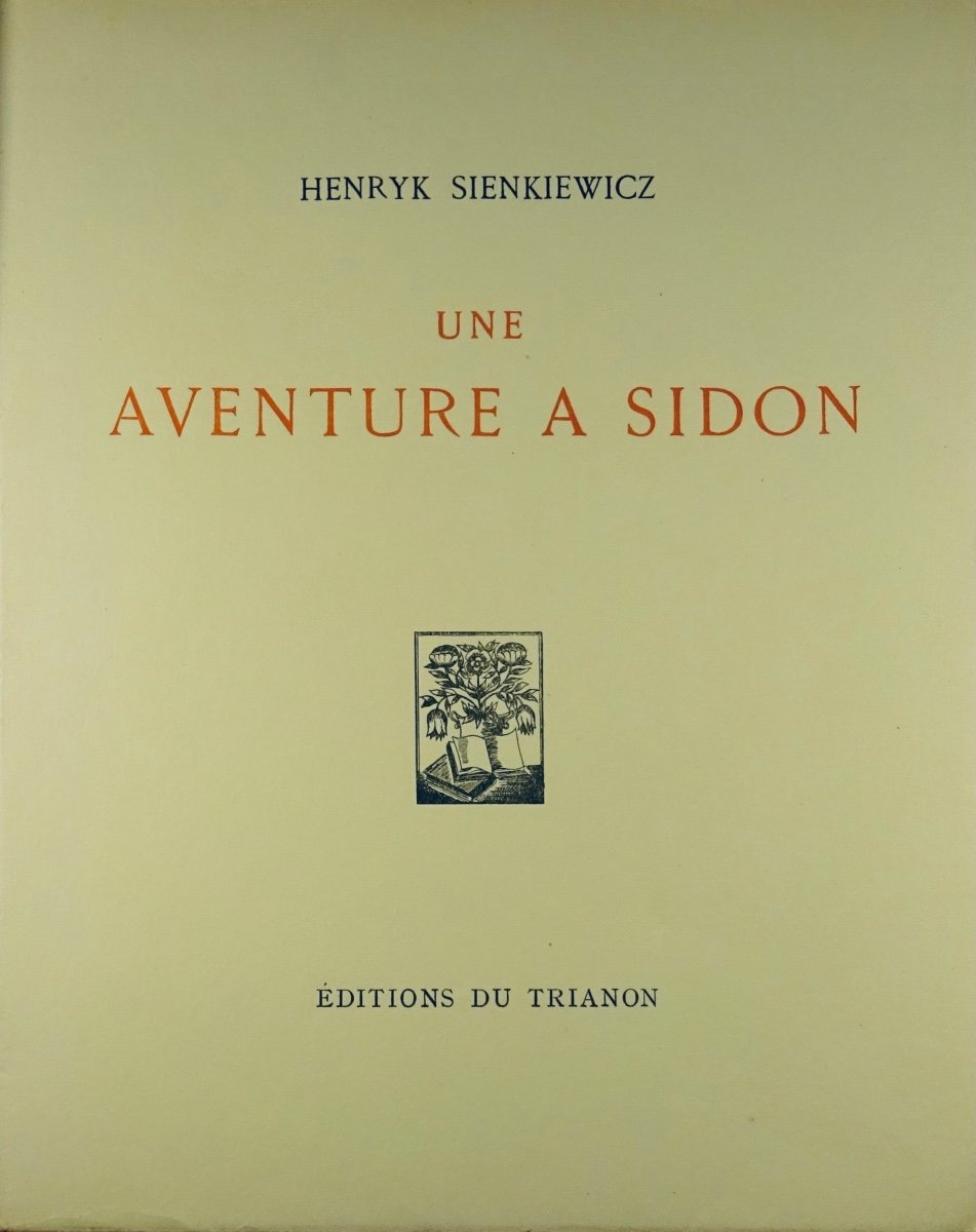 Sienkiewicz - An Adventure In Sidon. Toast By Sir Zagloba. 1931. Illustrated By Mrozewski.