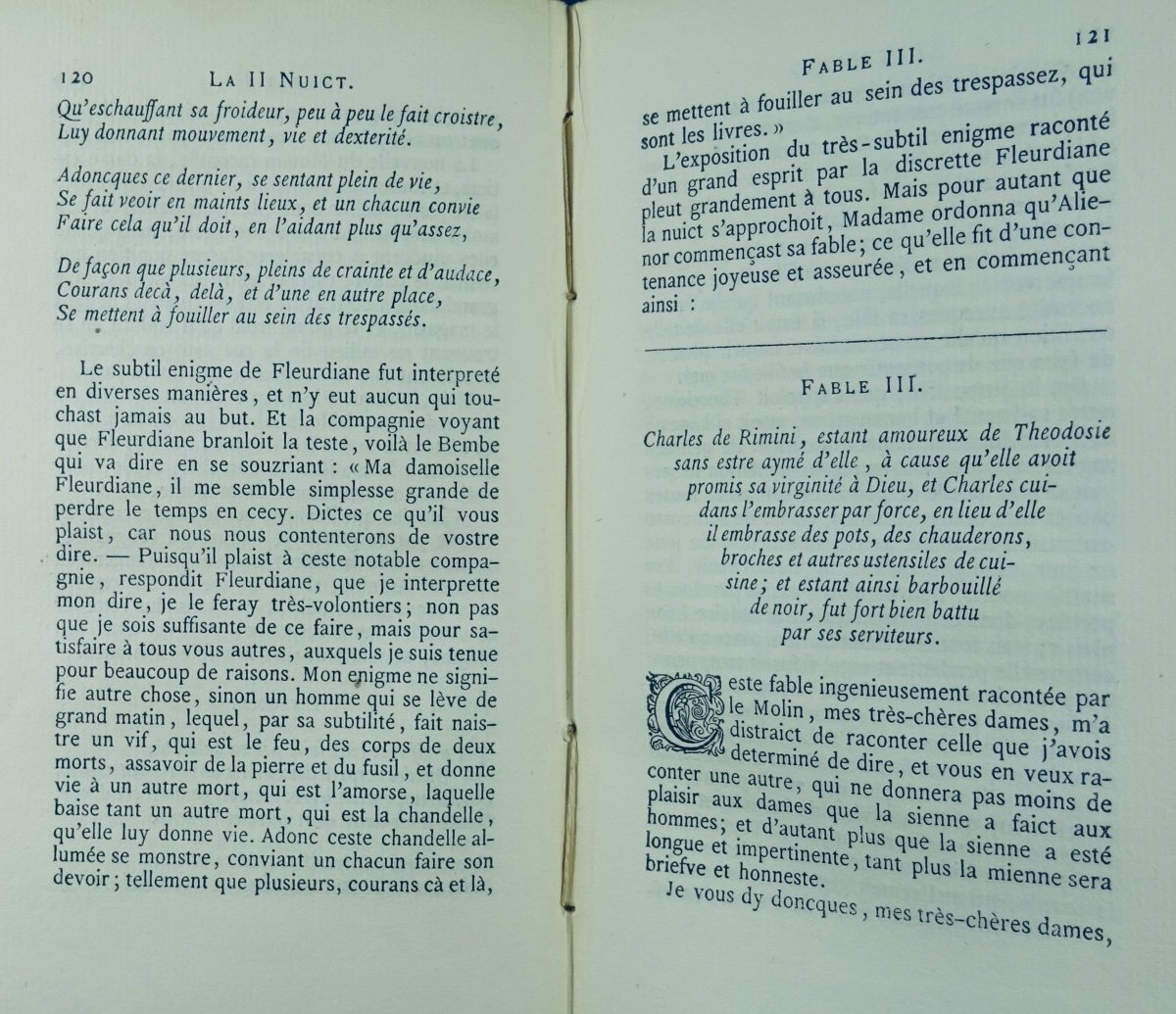 STRAPAROLE - Les Facétieuses nuits de Straparole. Jannet, 1857, cartonnage d'éditeur.-photo-3