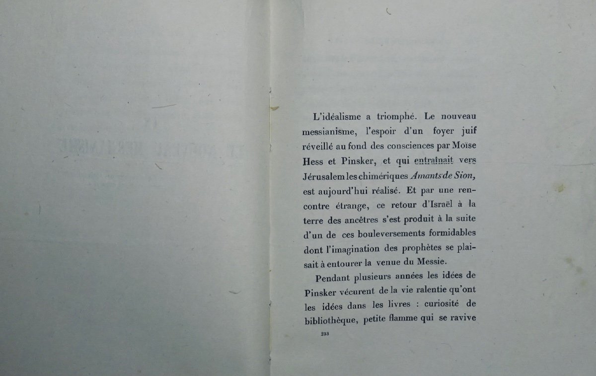 Tharaud (jérôme And Jean) - A Short History Of The Jews. Plon, 1927, Original Edition.-photo-7