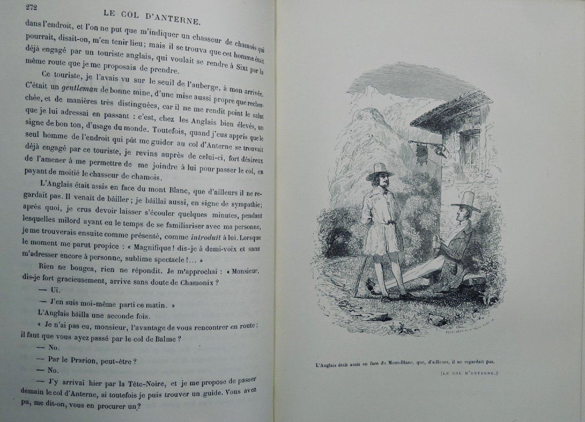 TOPFFER (Rodolphe) - Nouvelles genevoises. Garnier Frères, (vers 1886), illustré par l'auteur.-photo-6