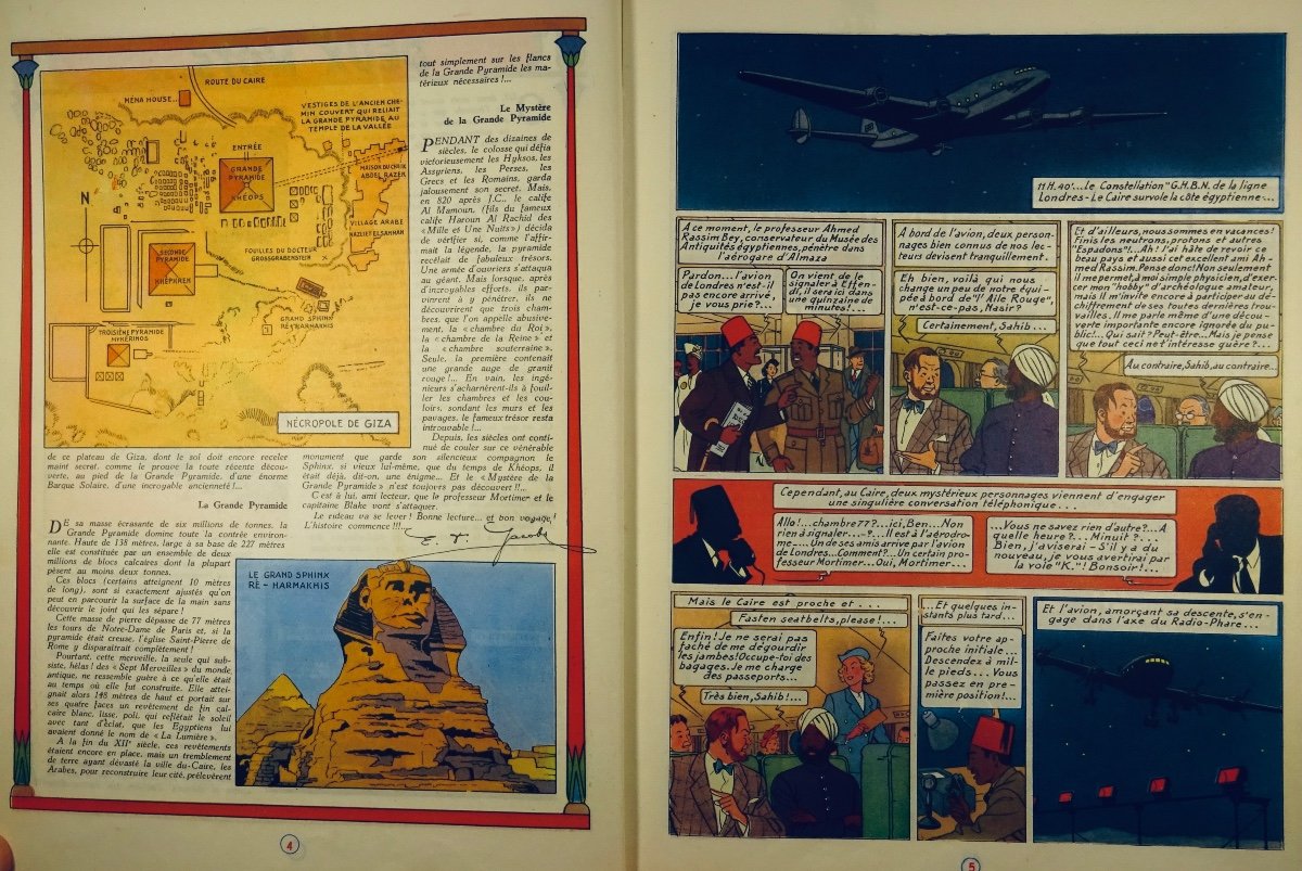 Jacobs (edgar P.) - The Mystery Of The Great Pyramid. 1st Part The Papyrus Of Manetho. 1956.-photo-2