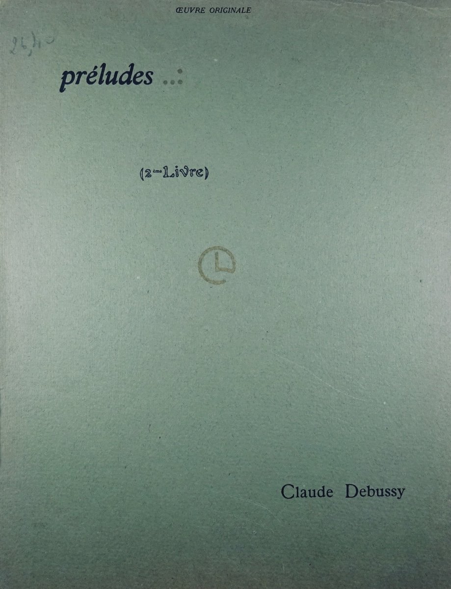 Debussy (claude) - Preludes. First And Second Books. Paris, Editions Durand & Cie, 1972.-photo-3