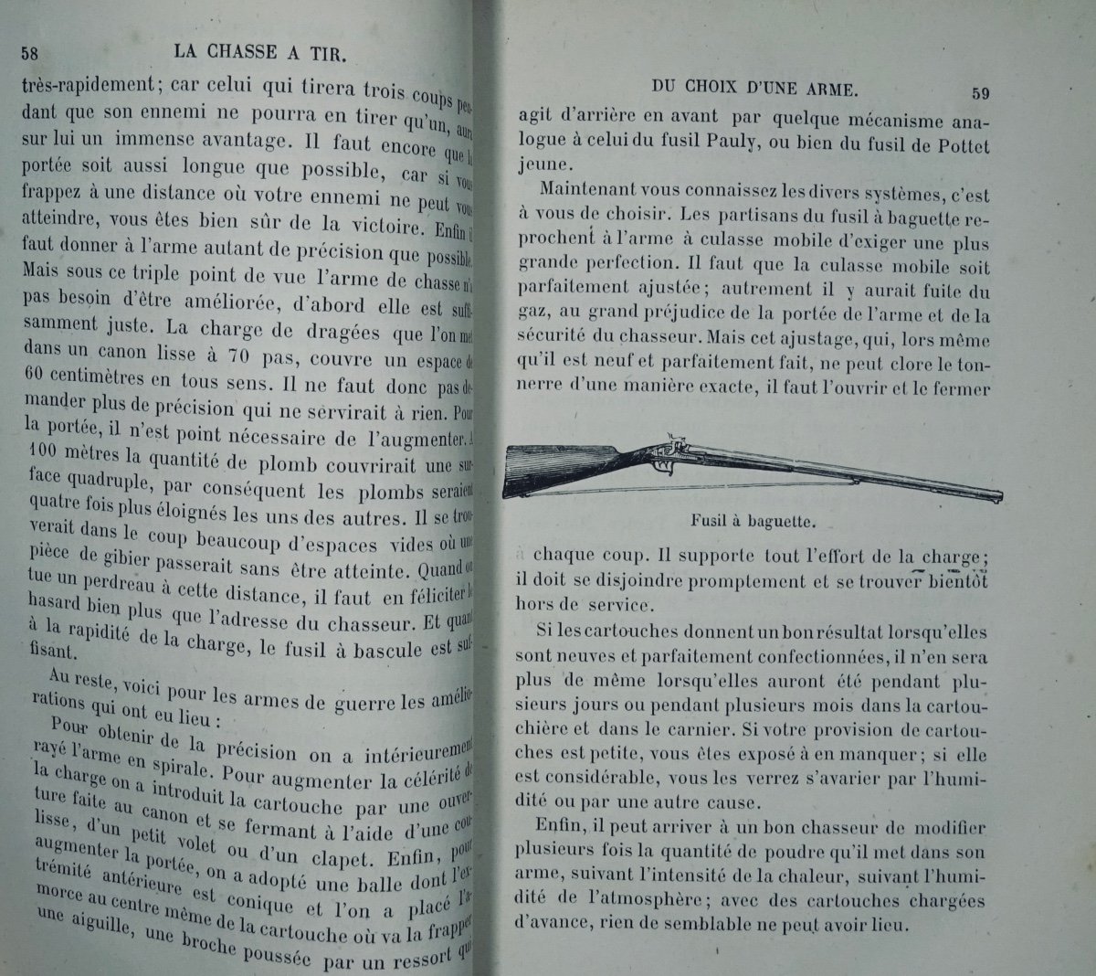 LA VALLÉE (Joseph) - La Chasse à tir en France. Paris, Hachette, 1873.  [CHASSE].-photo-5