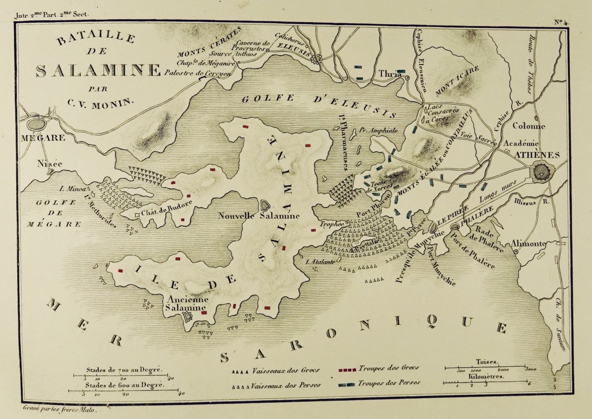 [anonymous, Barthélémy, Morin] - Atlas Of Young Anacharsis' Trip To Greece. 1830.-photo-1