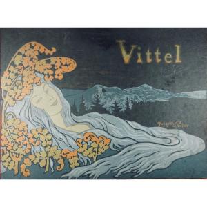 Anonymous - Vittel. Vosges. Nancy, Berger-levrault, Circa 1900, Cover By Jacques Gruber.