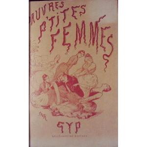 Gyp - Poor Little Women! ! !. Calmann Lévy, 1888, Full Purple Morocco Binding, Signed.