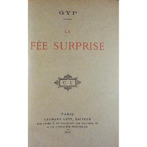 Gyp - The Surprised Fairy. Calmann Lévy, 1897, Full Purple Morocco Binding Signed Bézard.